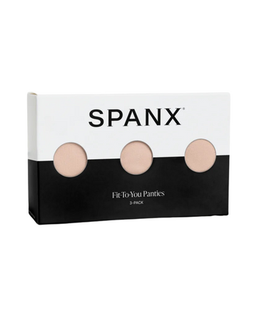 Spanx 40044B Very Black Fit To You 3 Pack in Box Briefs Myselflingerie.com